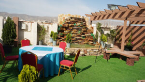 روف گاردن مجتمع شهدای سلامت