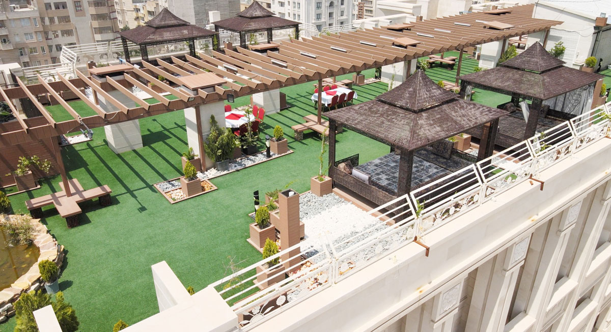 روف گاردن مجتمع شهدای سلامت